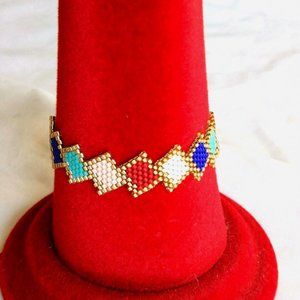 Miyuki Beaded special design bracelet.Hand Made